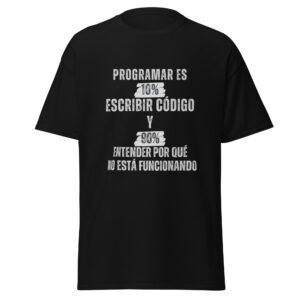Camiseta Programar es