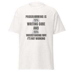 Camiseta Programming is